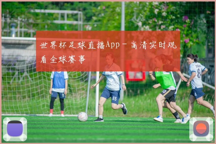 世界杯足球直播App - 高清实时观看全球赛事